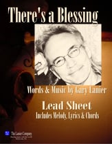 THERE'S A BLESSING, Lead Sheet (Includes Melody, Lyrics & Chords) Vocal Solo & Collections sheet music cover